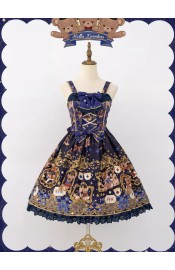 N.N.Star Bear Fantasy Short and Long JSK and Cape(Reservation/Full Payment Without Shipping)